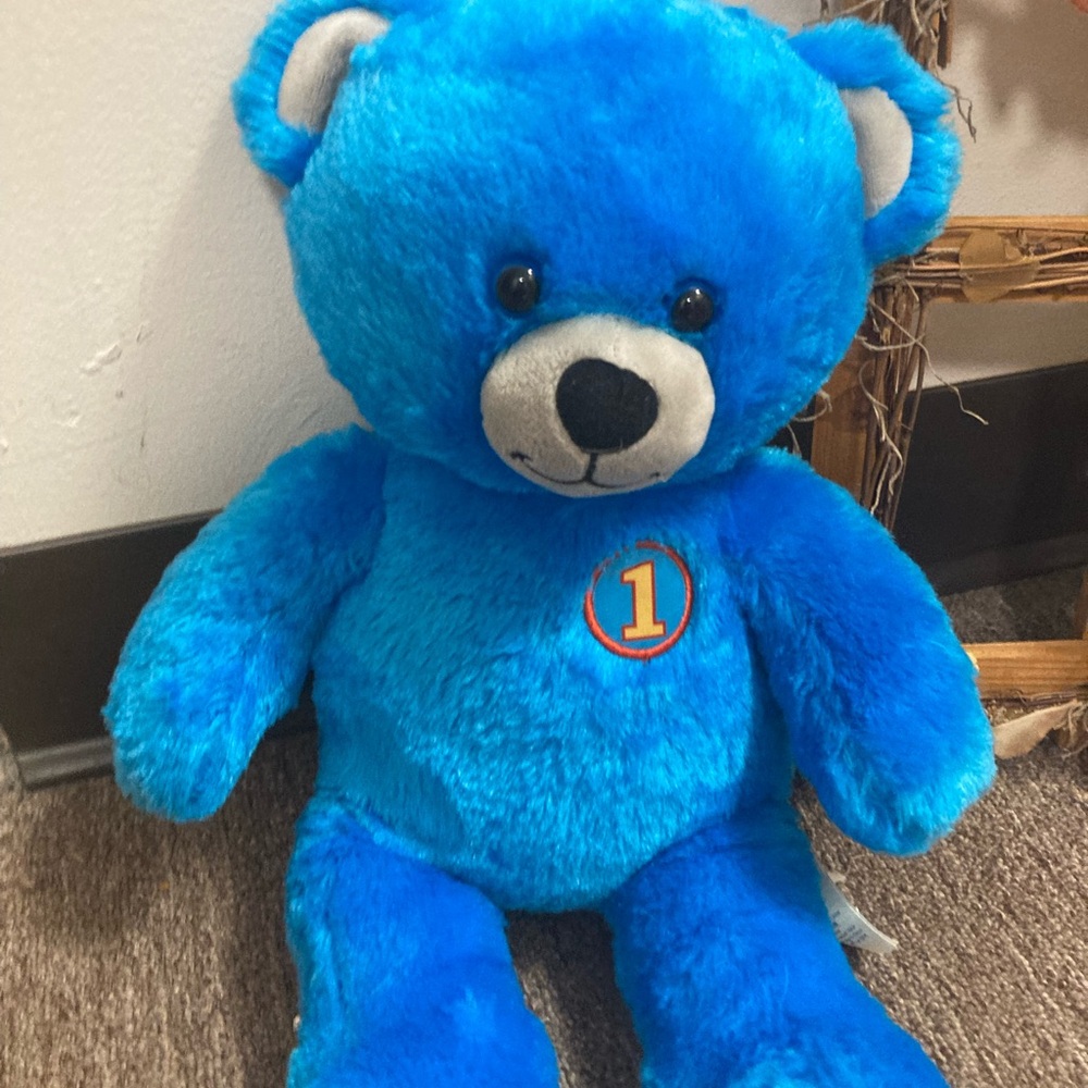 Build A Bear Workshop  Thomas The Train & Friends  Blue Bear  16"